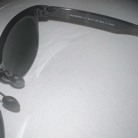 Maui Jim Keanae 420-11T Polarized dk brn/tortoise Sunglasses 49-21 134 not worn! - Picture 3 of 5